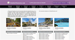 Desktop Screenshot of hotelescheveres.com