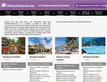 Tablet Screenshot of hotelescheveres.com